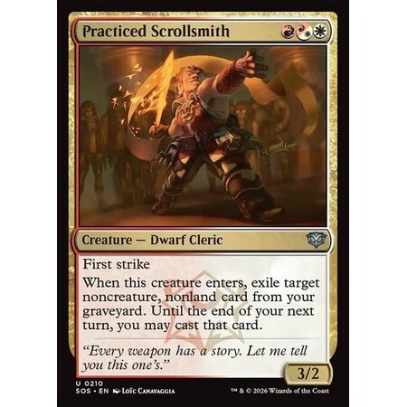 Practiced Scrollsmith - Foil
