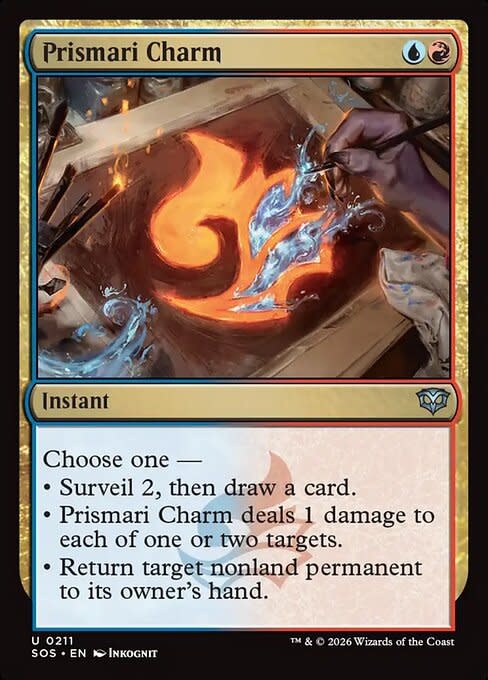 Prismari Charm - Foil