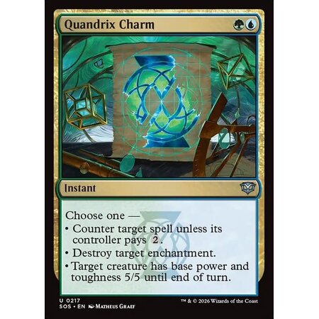 Quandrix Charm - Foil
