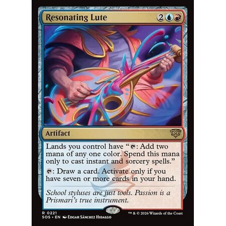 Resonating Lute - Foil