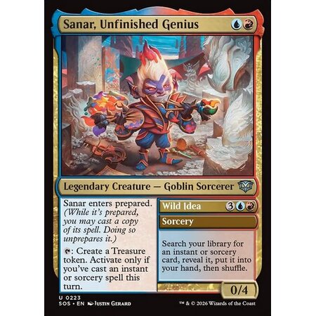 Sanar, Unfinished Genius - Foil