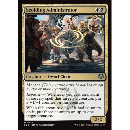 Scolding Administrator - Foil