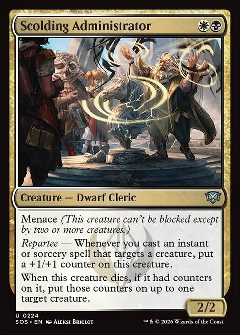 Scolding Administrator - Foil