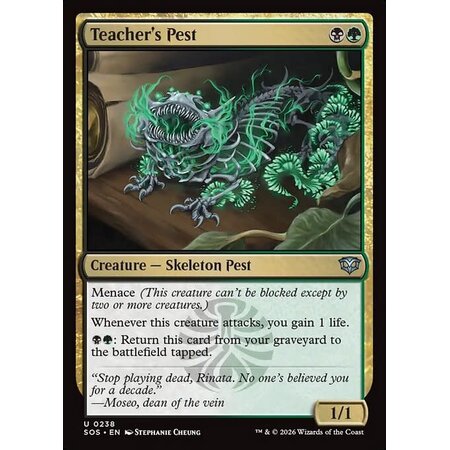 Teacher's Pest - Foil