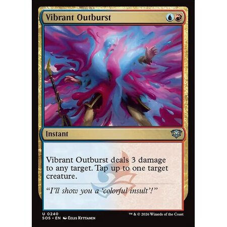 Vibrant Outburst - Foil