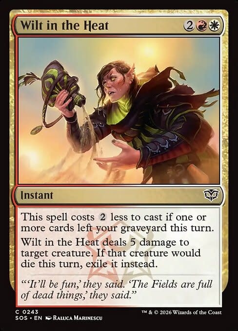 Wilt in the Heat - Foil