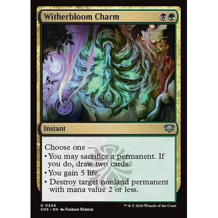 Witherbloom Charm - Foil