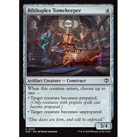 Biblioplex Tomekeeper - Foil