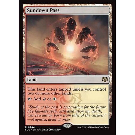 Sundown Pass - Foil