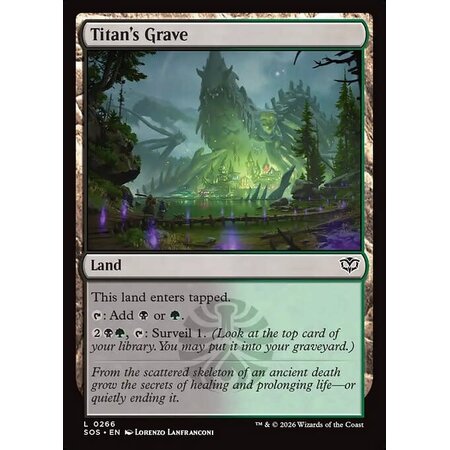 Titan's Grave - Foil