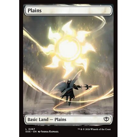 Plains (267) Full Art - Foil