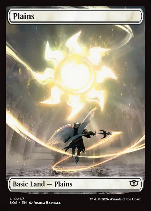 Plains (267) Full Art - Foil