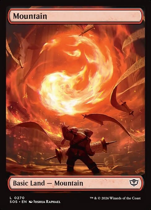 Mountain (270) Full Art - Foil