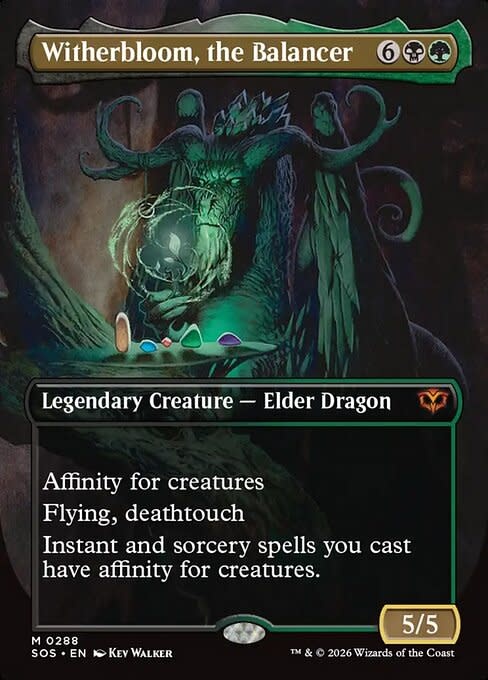 Witherbloom, the Balancer - Foil