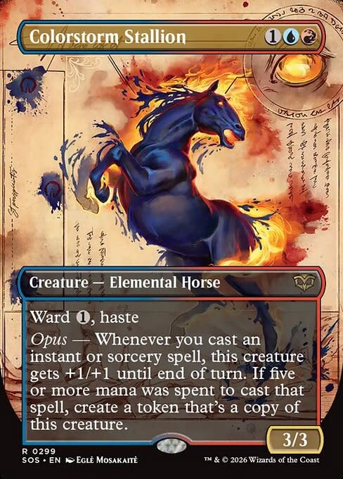 Colorstorm Stallion - Foil
