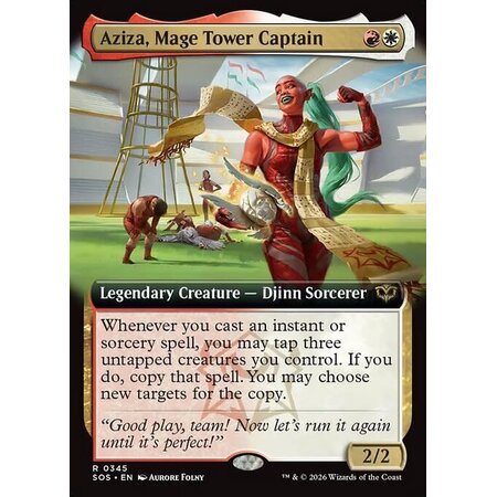 Aziza, Mage Tower Captain - Foil