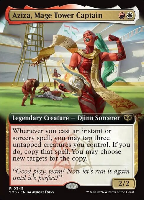 Aziza, Mage Tower Captain - Foil