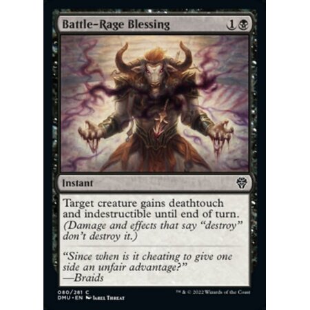 Battle-Rage Blessing - Foil