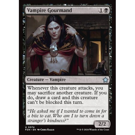 Vampire Gourmand - Foil