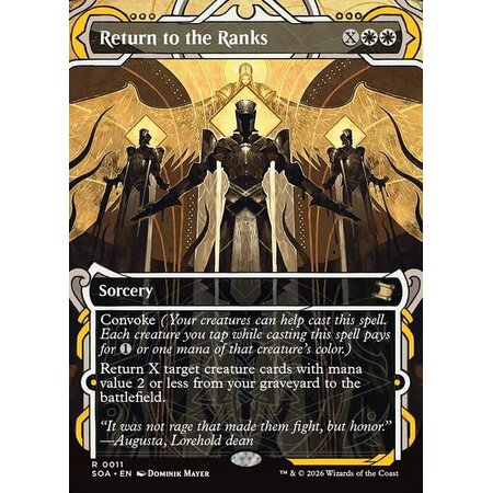 Return to the Ranks - Foil