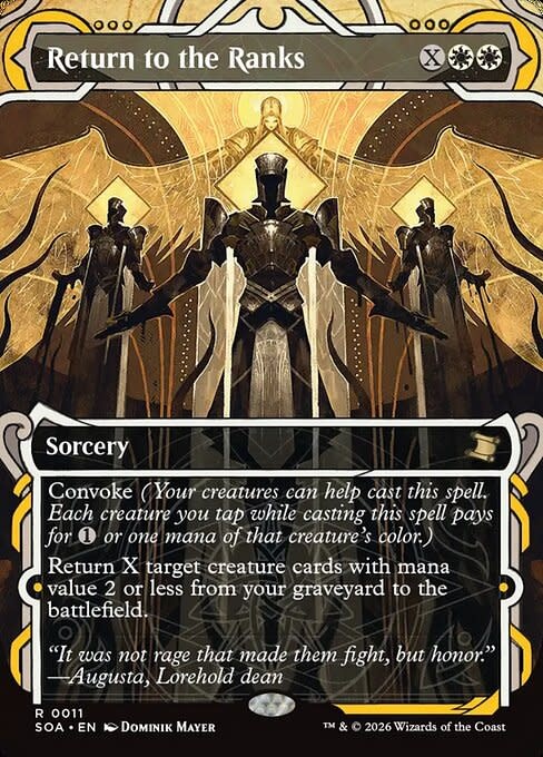 Return to the Ranks - Foil