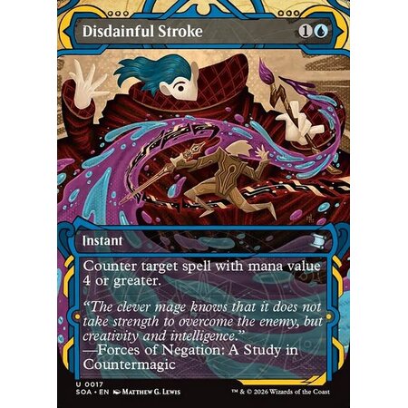 Disdainful Stroke - Foil