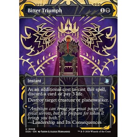 Bitter Triumph - Foil