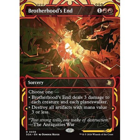 Brotherhood's End - Foil