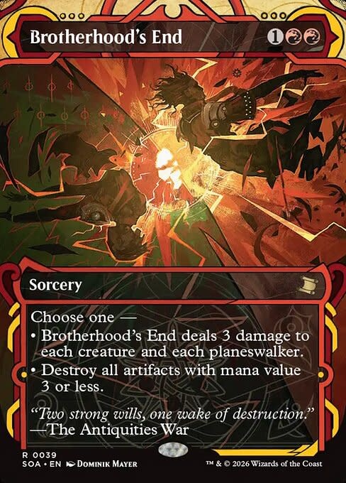 Brotherhood's End - Foil