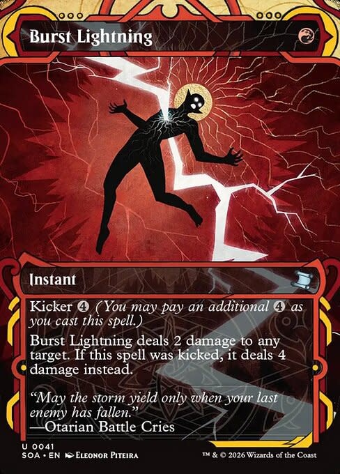 Burst Lightning - Foil