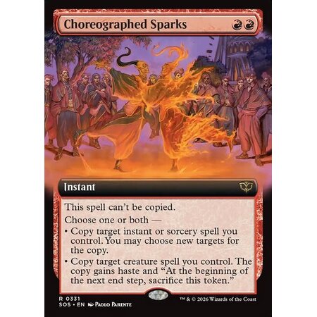 Choreographed Sparks