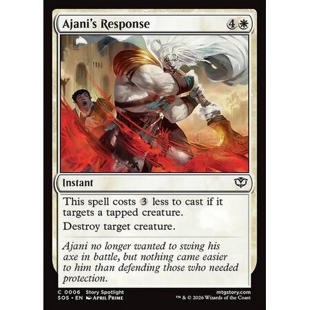 Ajani's Response - Foil