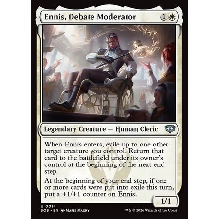 Ennis, Debate Moderator - Foil