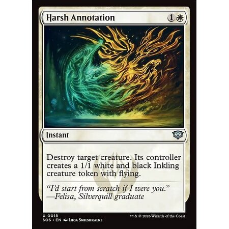 Harsh Annotation - Foil