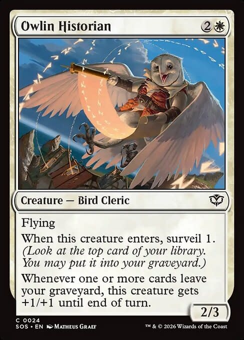 Owlin Historian - Foil