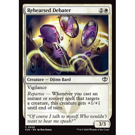 Rehearsed Debater - Foil