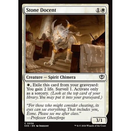 Stone Docent - Foil