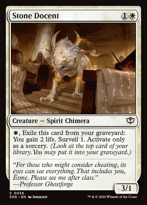 Stone Docent - Foil