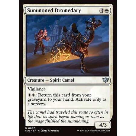Summoned Dromedary - Foil
