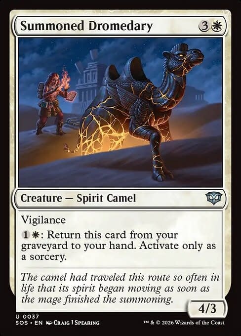 Summoned Dromedary - Foil