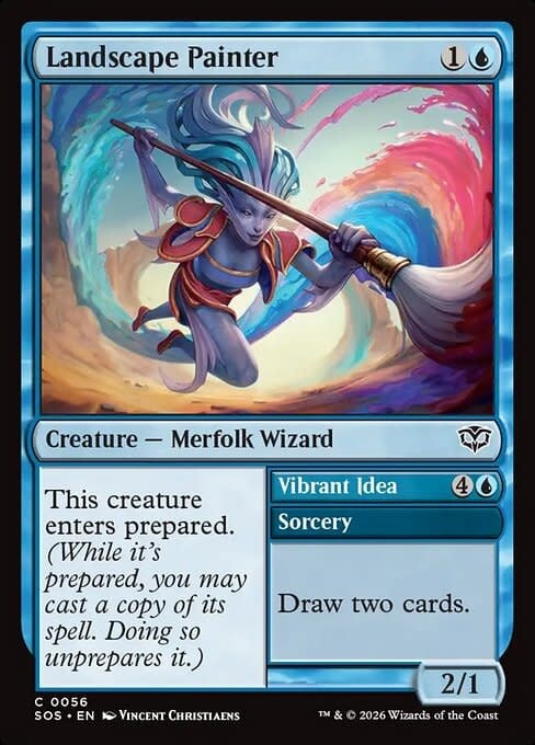 Landscape Painter - Foil