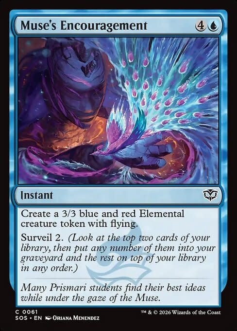 Muse's Encouragement - Foil