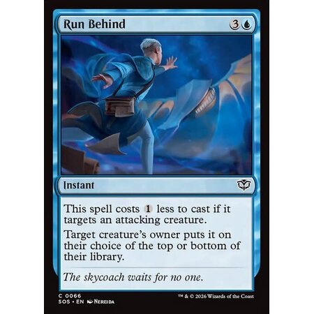 Run Behind - Foil