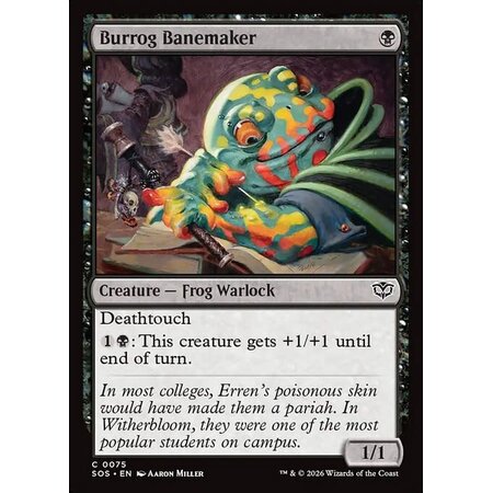 Burrog Banemaker - Foil