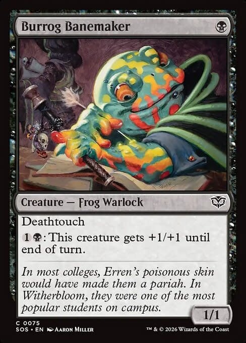 Burrog Banemaker - Foil