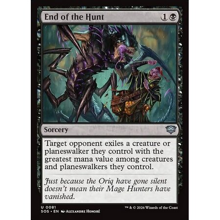 End of the Hunt - Foil