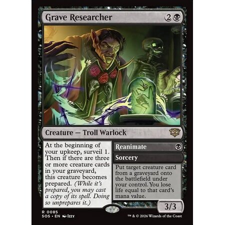 Grave Researcher - Foil