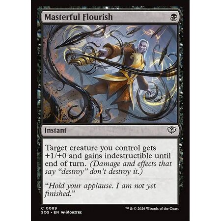 Masterful Flourish - Foil