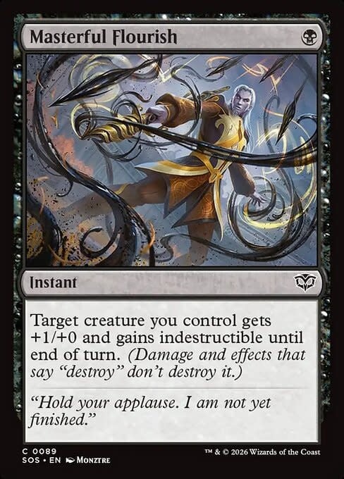 Masterful Flourish - Foil