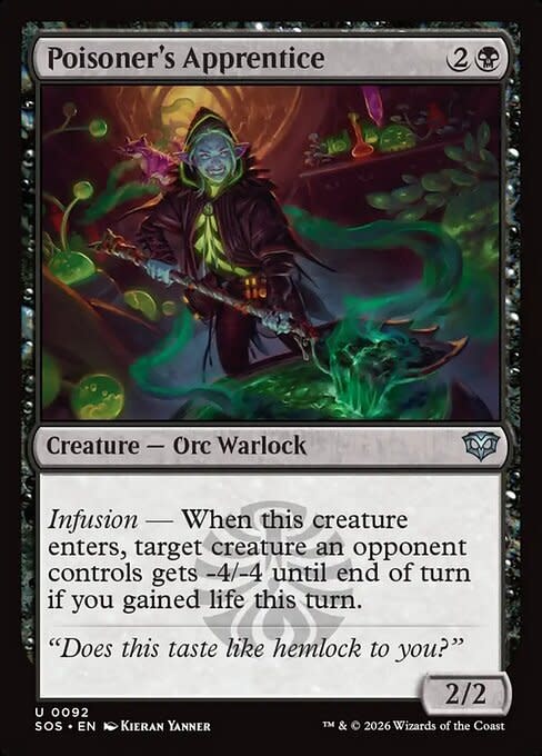 Poisoner's Apprentice - Foil